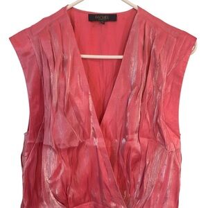 Rachel Pink and Silver Blouse